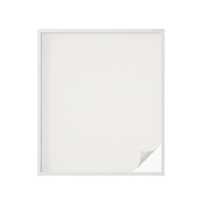 Pellicola adesiva effetto vetrata colorata Delicato bianco grigiastro