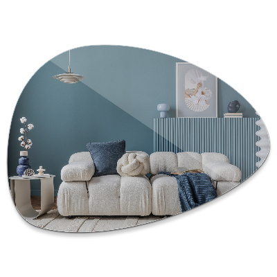 Specchio forma organica design elegante