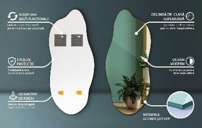 Specchio forma irregolare moderno