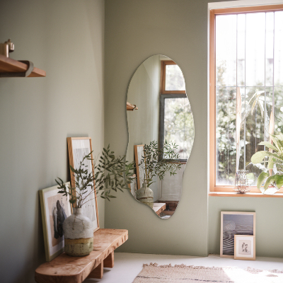 Specchio forma irregolare moderno
