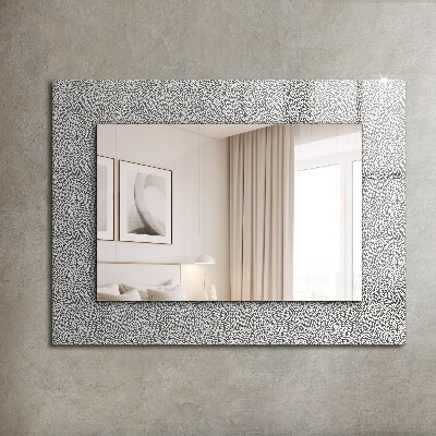 Specchio con cornice stampata Specchio con cornice stampata Motivo 3d
