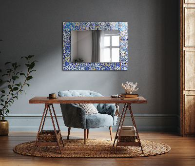 Specchio stampato Specchio stampato Motivi marocchini