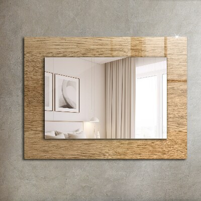 Specchio stampato Specchio stampato Legno con texture