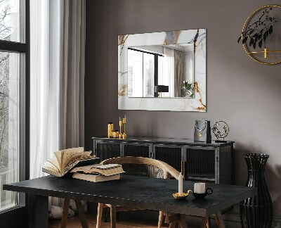 Specchio stampato Specchio stampato Marmo con venature