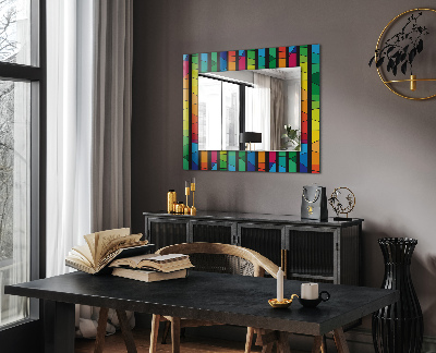 Specchio stampato Strisce di vetro colorato
