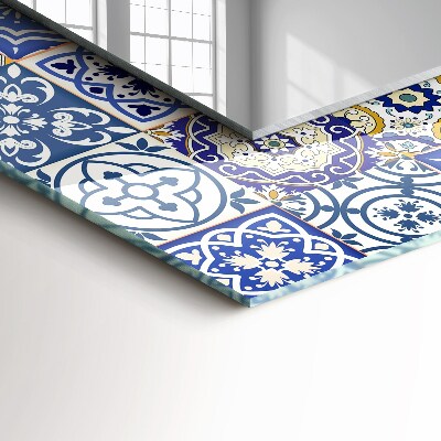 Specchio stampato Piastrelle di mosaico colorate