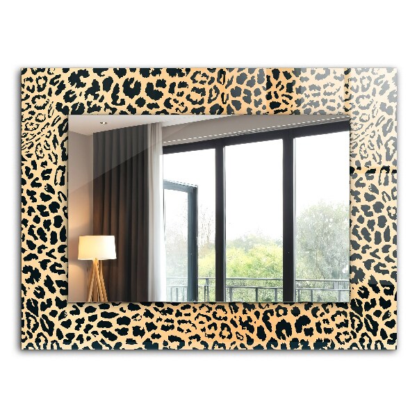 Specchio decoro Specchio decoro Stampa leopardo