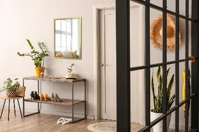 Specchio da parete con cornice dorata elegante