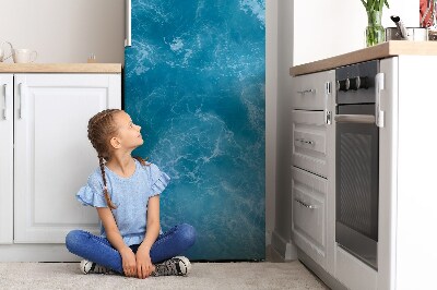 Rivestimento per frigorifero Onde blu