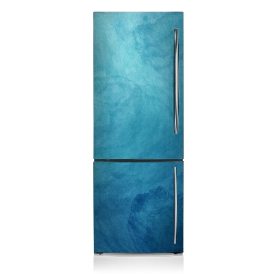 Cover magnetica per frigo Onde blu