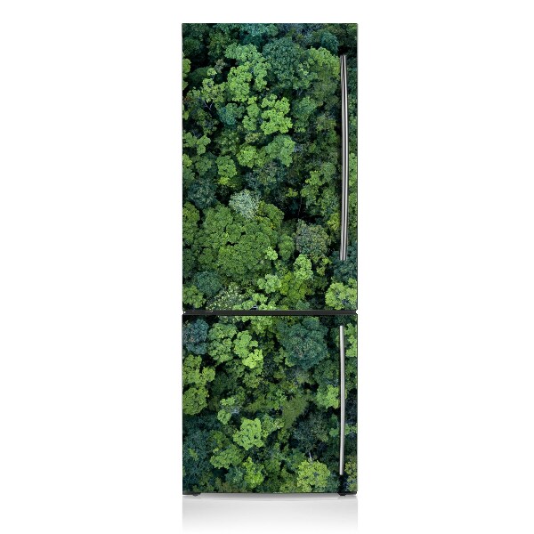 Cover magnetica per frigo Foresta in montagna