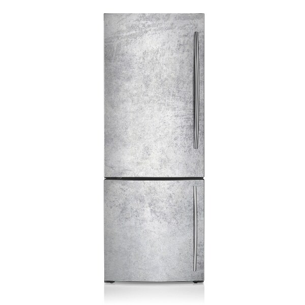 Copertura per avvolgere il frigorifero Cemento strutturato bianco