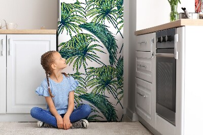 Adesivo magnetico per frigo Giardino botanico