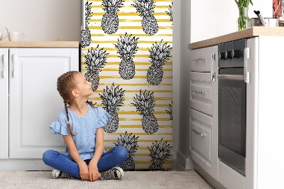 Copertura magnetica per frigorifero Ananas