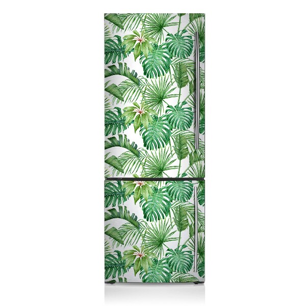 Cover magnetica per frigo Palma e monstera