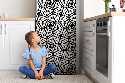 Copertura magnetica per frigorifero Modello in bianco e nero