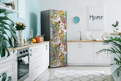 Cover magnetica per frigo Motivo mandala