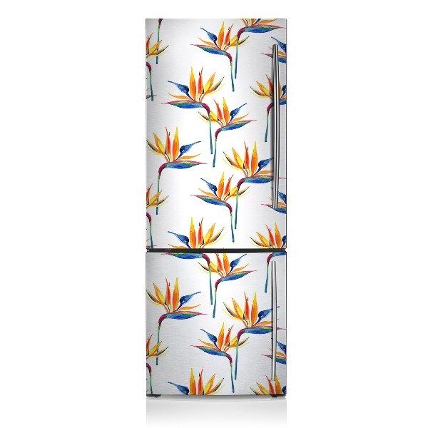 Cover magnetica per frigo Fiori colorati