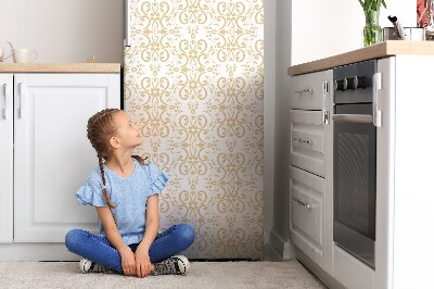 Adesivo magnetico per frigo Design barocco