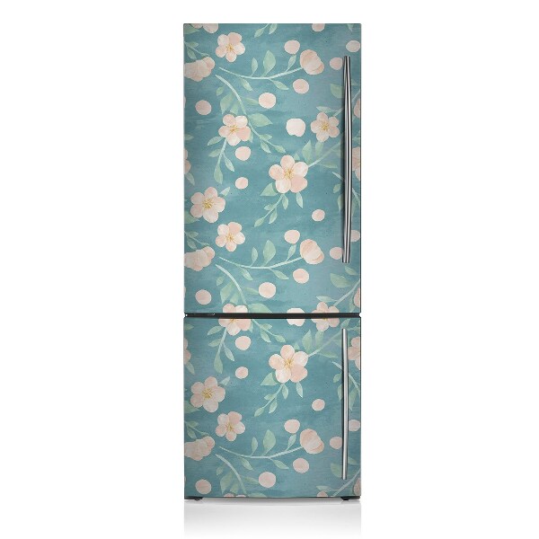 Copertura magnetica per frigorifero Fiori pastello