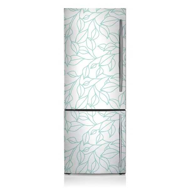 Cover magnetica per frigo Fiori abbozzati