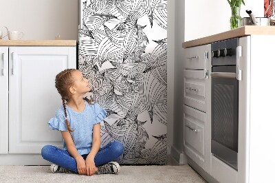 Adesivo magnetico per frigo Linee magiche