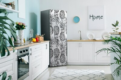 Cover magnetica per frigo Ananas