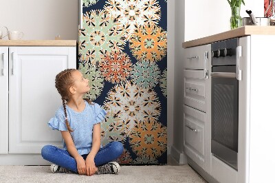 Cover magnetica per frigo Mandala colorati