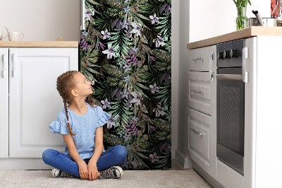 Cover magnetica per frigo Fiori di palma