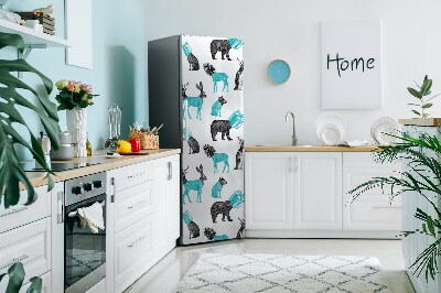 Adesivo magnetico per frigo Animale