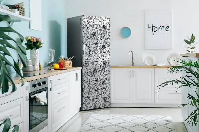 Adesivo magnetico per frigo Motivo floreale