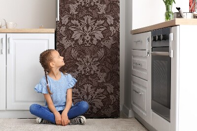 Cover magnetica per frigo Motivo in stile damascato