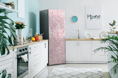 Adesivo magnetico per frigo Linea di lacrime di fiori