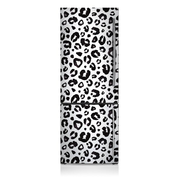 Rivestimento per frigorifero Toppe di mucca in bianco e nero