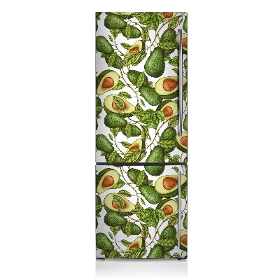 Adesivo magnetico per frigo Avocado