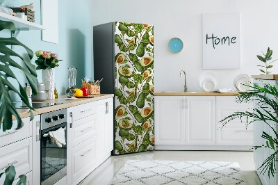 Adesivo magnetico per frigo Avocado