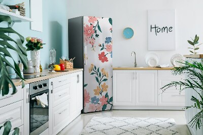 Cover magnetica per frigo Fiori colorati