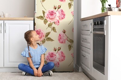 Adesivo magnetico per frigo Rose inglesi