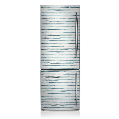 Adesivo magnetico per frigo Linee blu