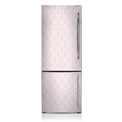 Cover magnetica per frigo Damasco rosa