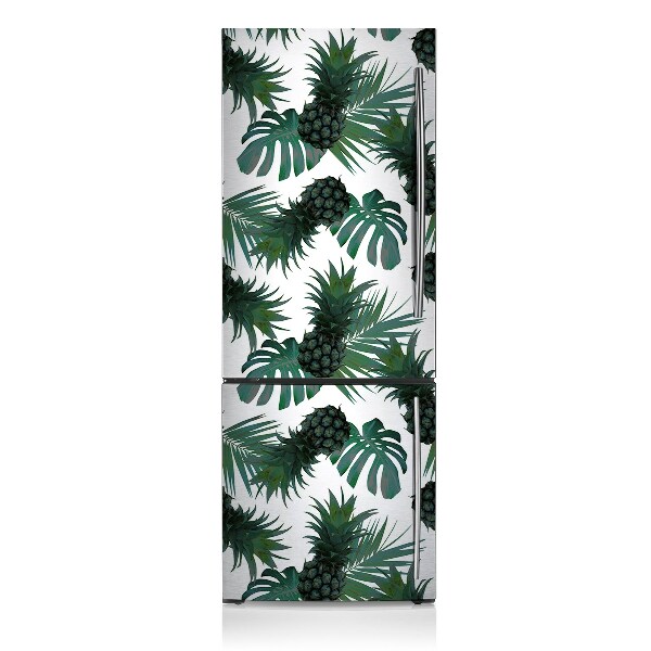 Cover magnetica per frigo Ananas verde