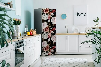 Cover magnetica per frigo Fiori barocchi