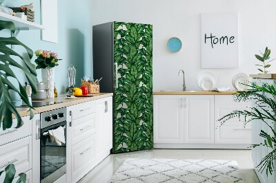 Adesivo magnetico per frigo Foglie botaniche