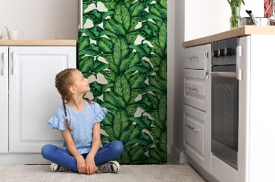 Adesivo magnetico per frigo Foglie botaniche