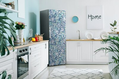 Cover magnetica per frigo Foglie esotiche