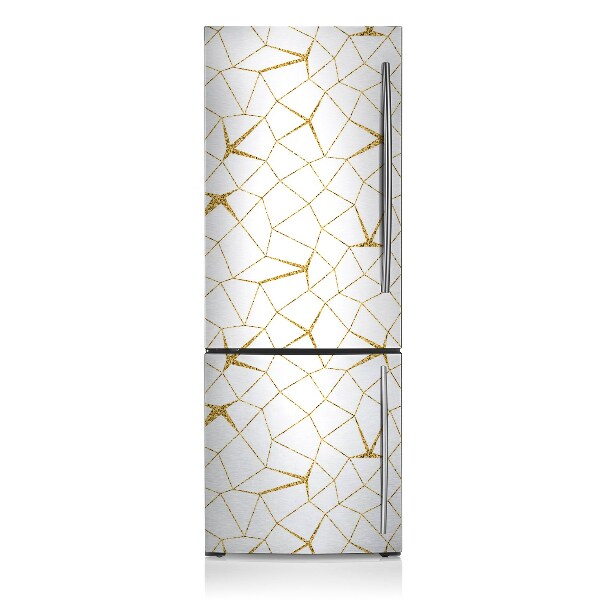 Cover magnetica per frigo Mosaico dorato