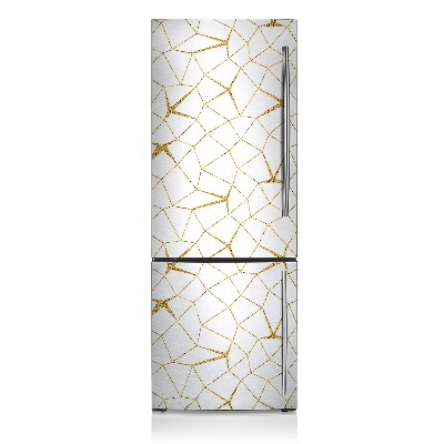 Cover magnetica per frigo Mosaico dorato