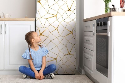 Cover magnetica per frigo Mosaico dorato