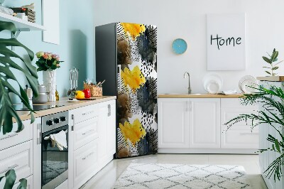 Adesivo magnetico per frigo Colori autunnali