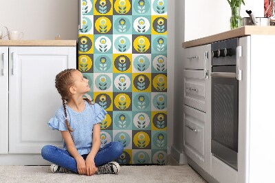 Adesivo magnetico per frigo Motivo floreale